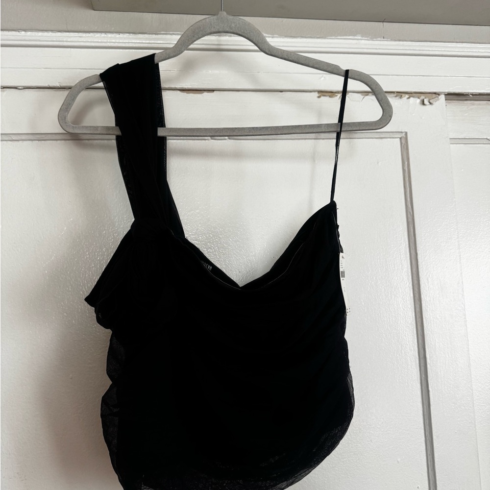 Anthropologie Elegant Black Women's Top